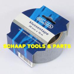 Klussentape duct-tape 38 mm x 10 meter grijs | 1009173